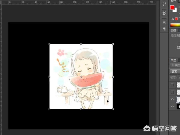 PS如何將一張圖片做成疊加效果？