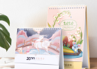 2020年新年全家福掛歷臺歷<strong>印刷</strong>